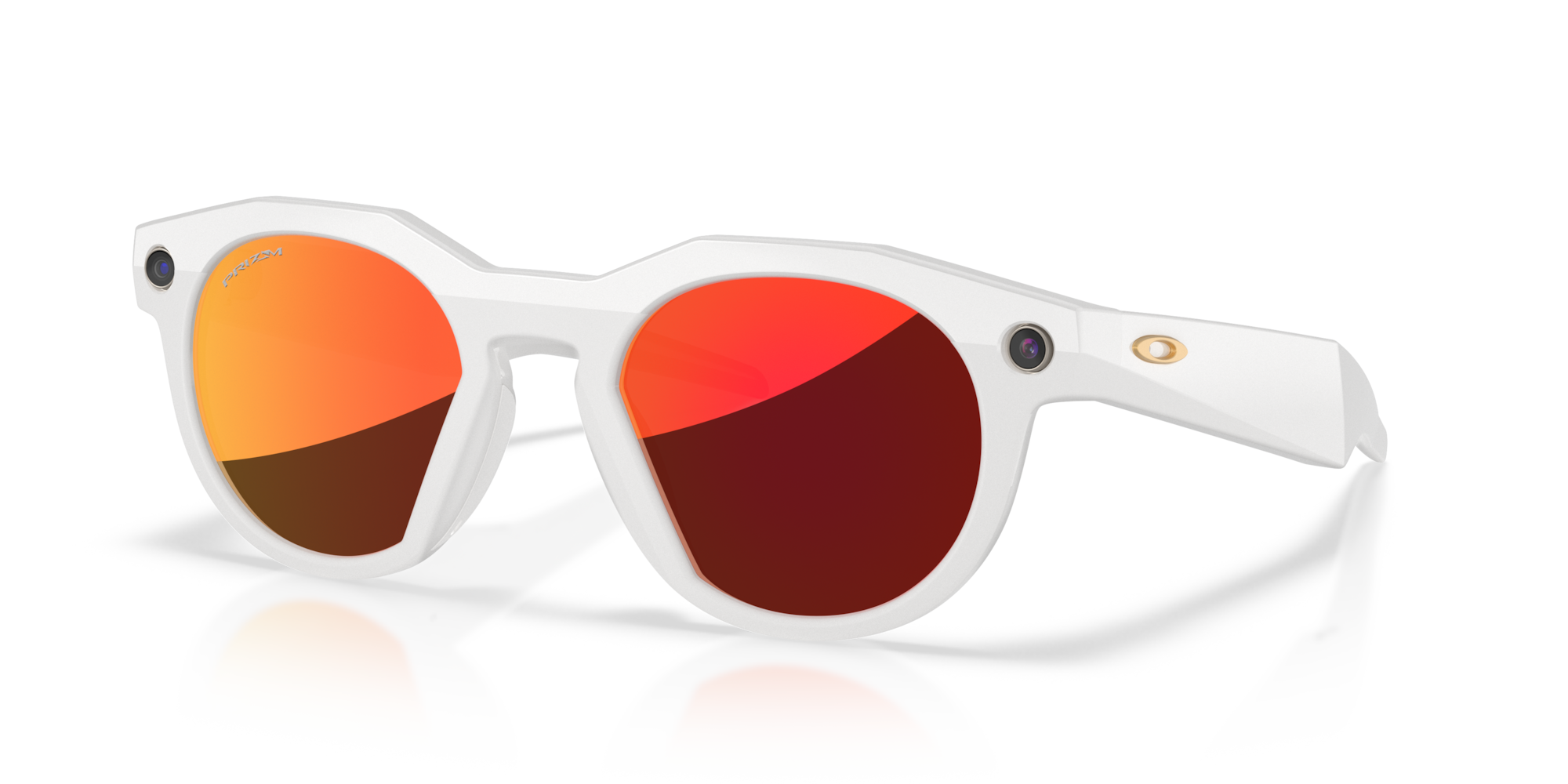 Oakley Meta HSTN Warm Grey avec verres Prizm Ruby